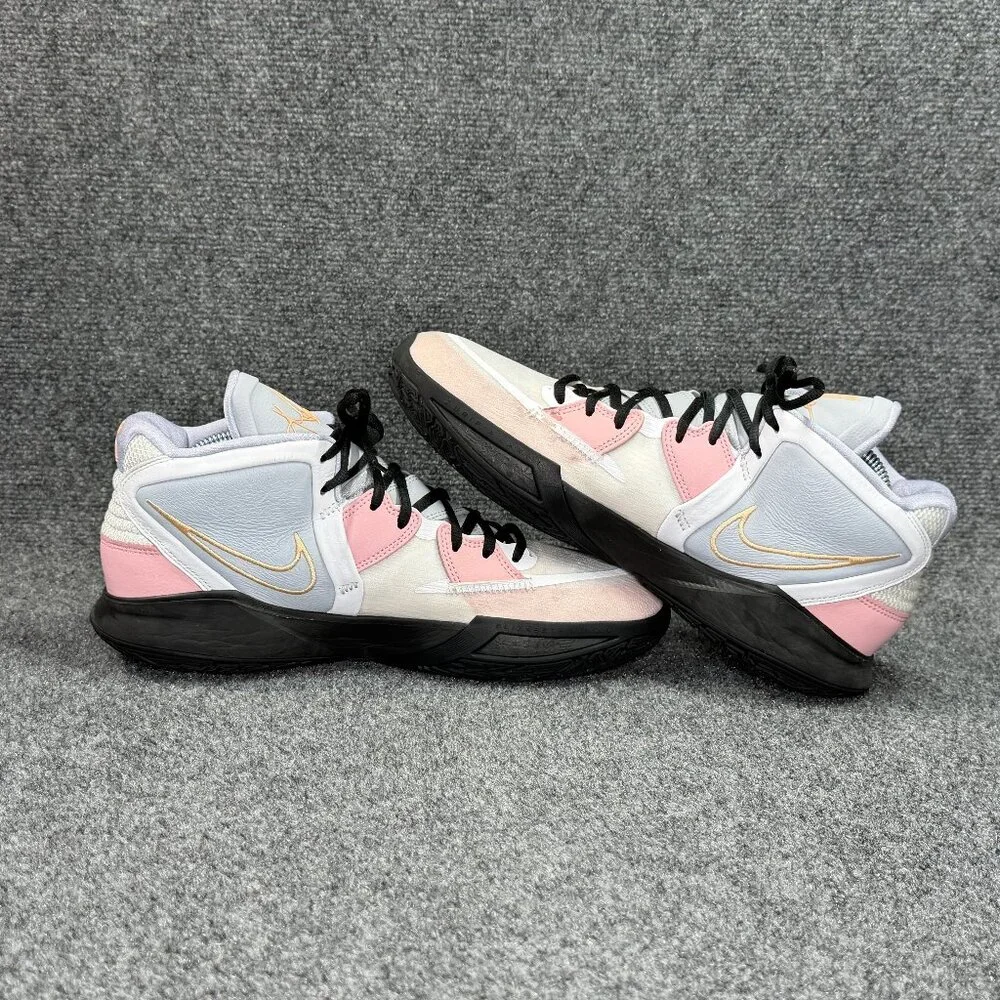 Nike Kyrie Infinity Basketball‎ Shoes Men's Size 12.5 Grey Pink Athletic Retro